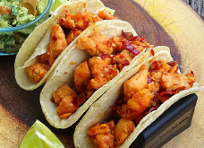 Order Salmon Tacos food online from Miriam Cocina Latina store, Dallas on bringmethat.com