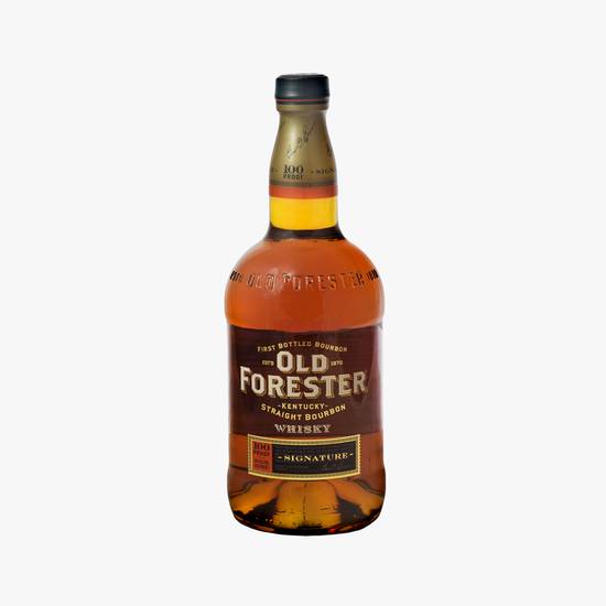 Order Old Forester Signature Kentucky Straight Bourbon Whisky food online from Hillside Liquor store, Rancho Palos Verdes on bringmethat.com