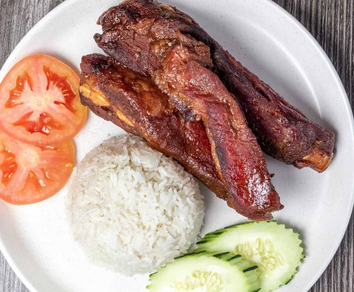 Order BBQ pork ribs food online from Sriracha Thai Restaurant store, Carson on bringmethat.com