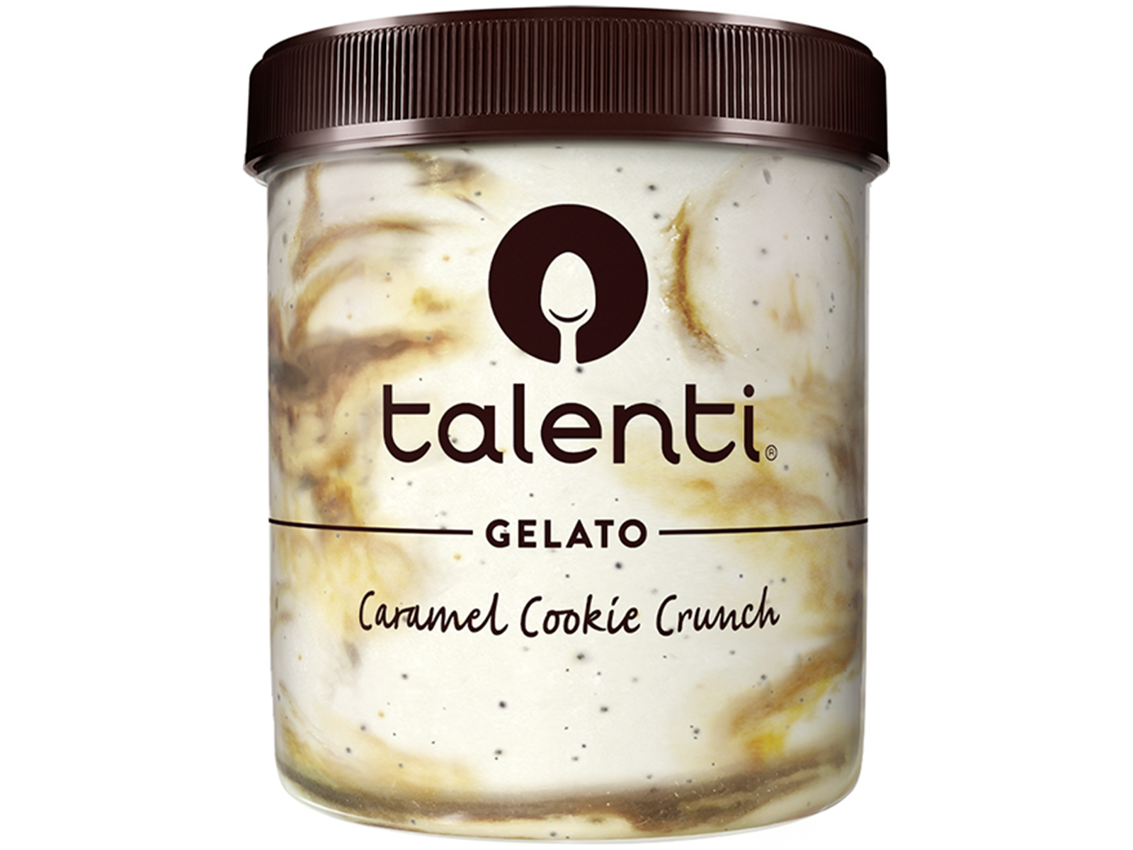 Order Talenti Caramel Cookie Crunch Pint  food online from The Ice Cream Shop store, Durham on bringmethat.com