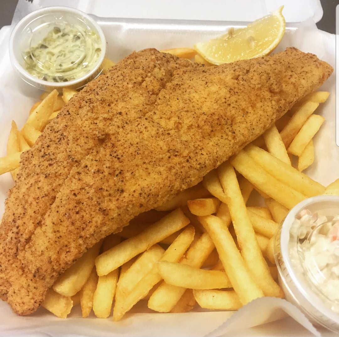 Order Fish & Chips food online from J&J Pizza Express store, Worcester on bringmethat.com