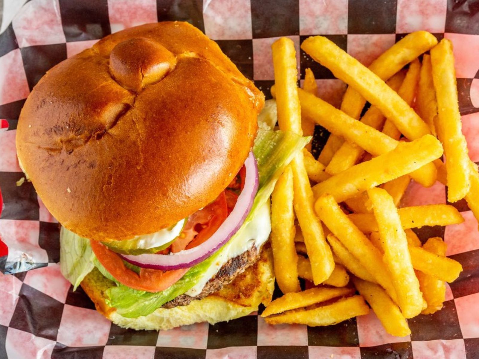Order California Style Burger* food online from Big Woody's Southside Inc. store, Allentown on bringmethat.com