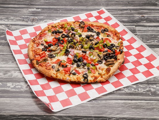 Order The Veggie Pizza food online from Eagle One Pizza store, Oklahoma City on bringmethat.com