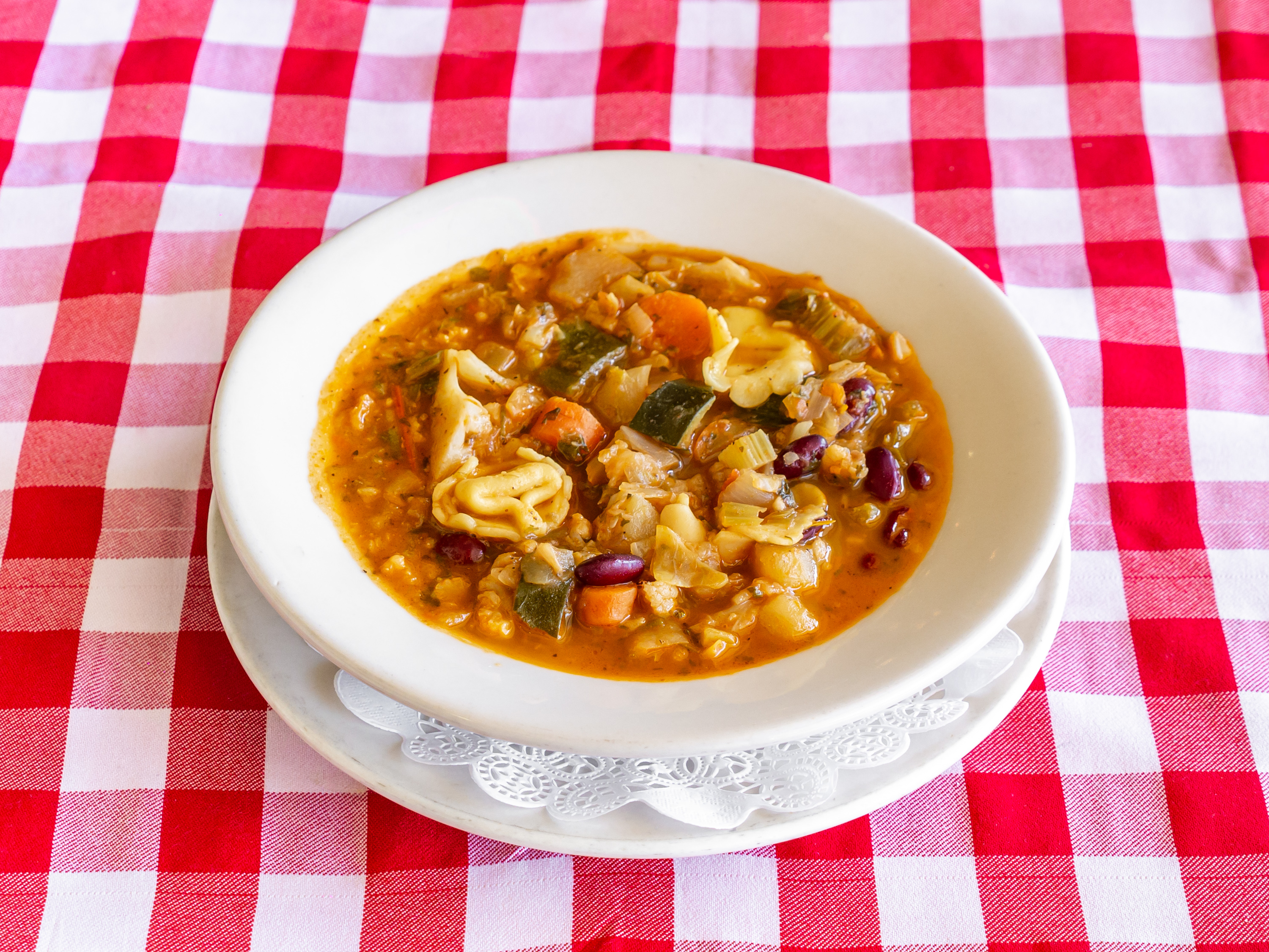 Order Minestrone Soup food online from Giorgio store, San Jose on bringmethat.com