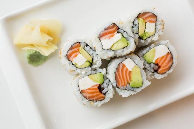 Order Fiesta Maki food online from B Cafe store, Quincy on bringmethat.com