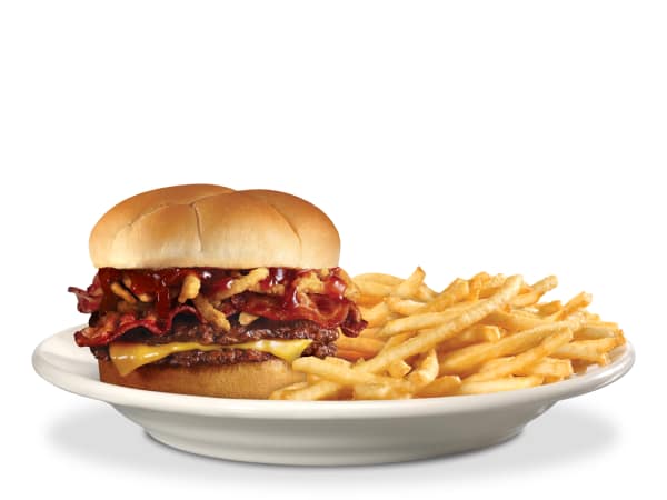 Order Western BBQ 'n Bacon Steakburger™ 'n Fries food online from Steak N Shake store, Indianapolis on bringmethat.com