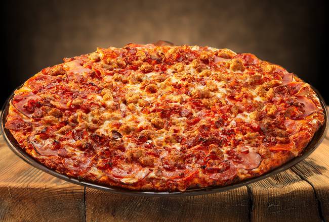 Order 16" Giant Ultimate Meat Pizza (16 Slices) food online from Abby Legendary Pizza store, Redmond on bringmethat.com