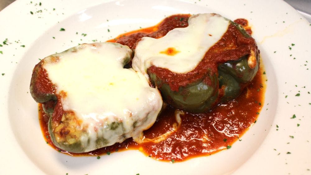 Order Stuffed Peppers - Appetizers food online from Mr. Bruno's Pizzeria And Restaurant store, Lyndhurst on bringmethat.com