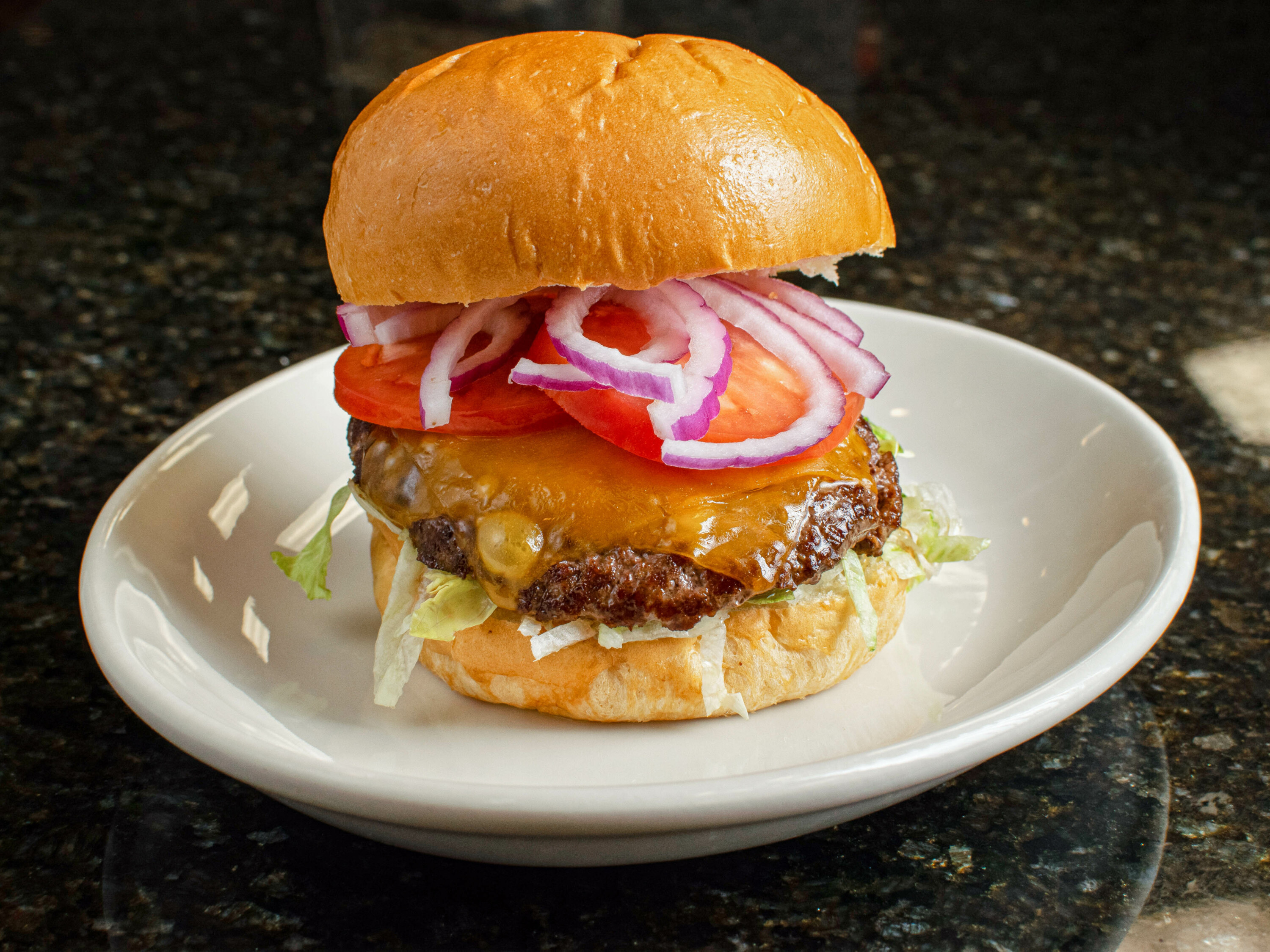 Order Alcove Burger food online from The Alcove store, Pittsburgh on bringmethat.com