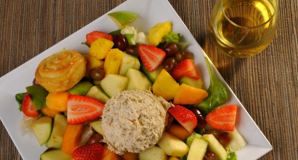 Order Chicken Salad & Fruit Plate food online from Urban Cookhouse on Summit Blvd. store, Birmingham on bringmethat.com