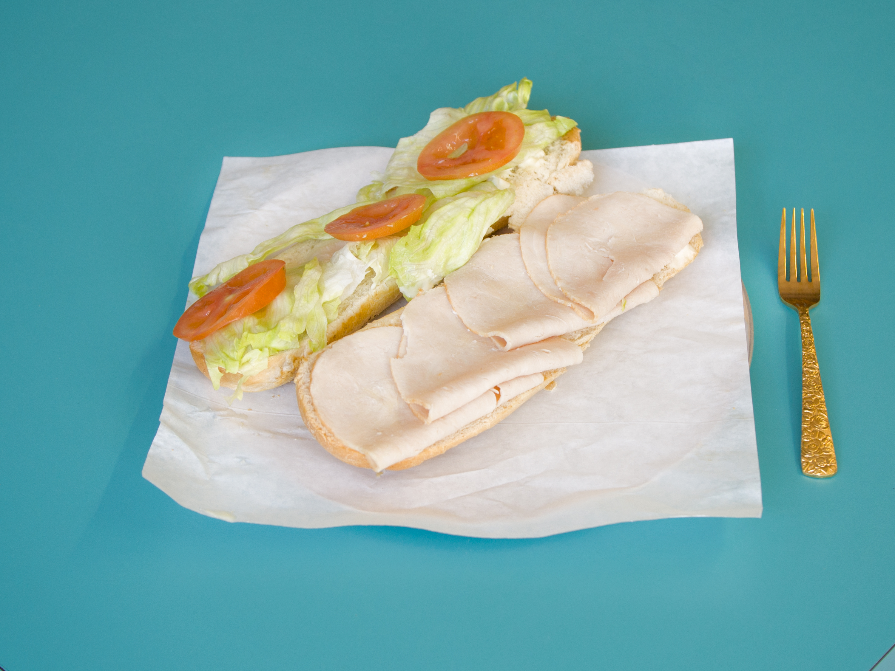 Order Turkey Sandwich food online from Andre Pizza store, Los Angeles on bringmethat.com
