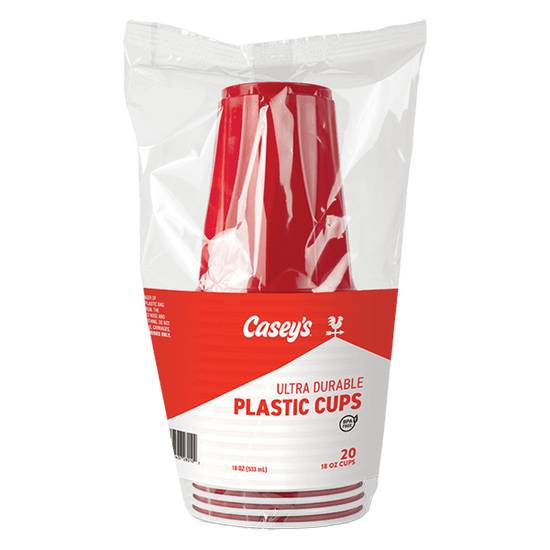 Order Casey's 18oz Party Cups, 20ct food online from Caseys Carry Out Pizza store, Buffalo on bringmethat.com