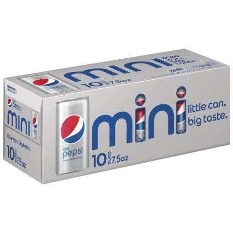 Order Pepsi Diet Mini 10 Pack 7.5oz Can food online from 7-Eleven store, San Antonio on bringmethat.com