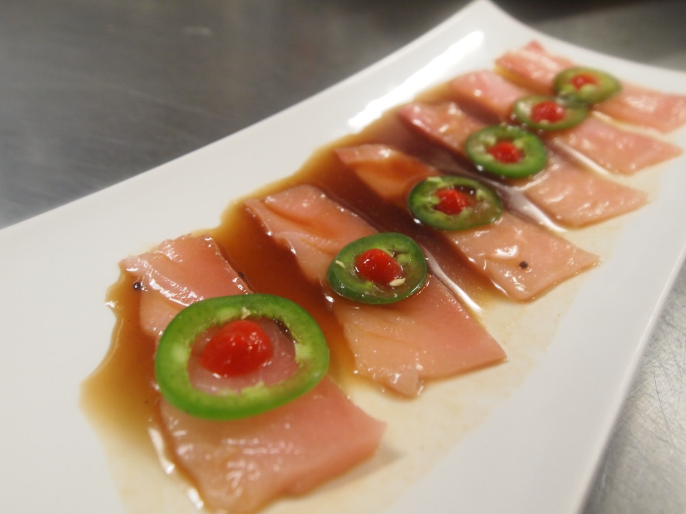 Order Yellowtail Jalapeno food online from Taisho Bistro store, Buffalo on bringmethat.com