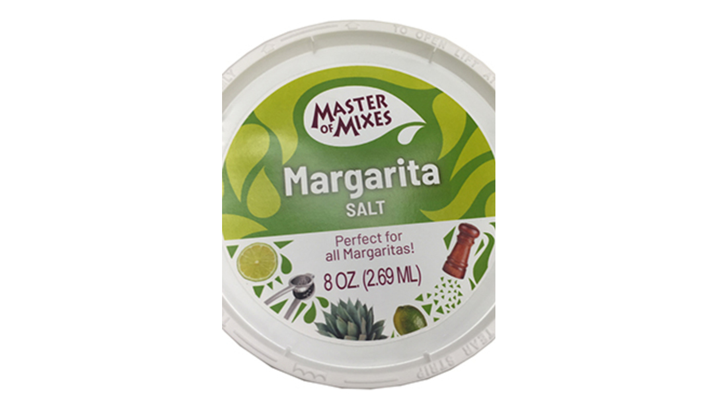 Order Master of Mixes Margarita Salt 8 oz food online from JR Food Mart store, Camarillo on bringmethat.com