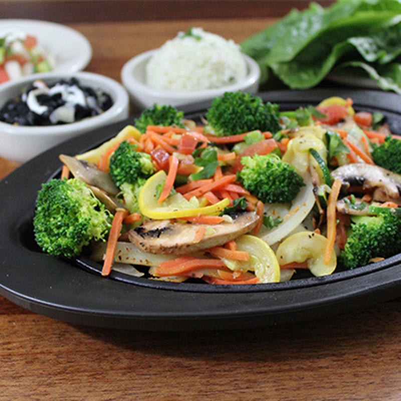 Order Vegetable Fajitas food online from Abuelo's Mexican Restaurant store, Peoria on bringmethat.com