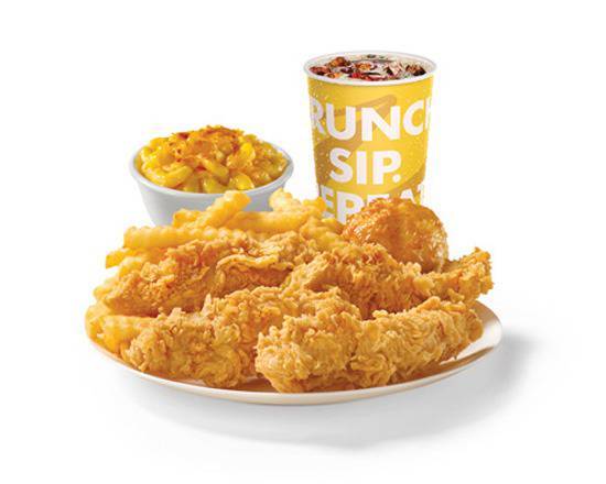 Order 5 Texas Tenders Meal food online from Church Chicken store, Topeka on bringmethat.com