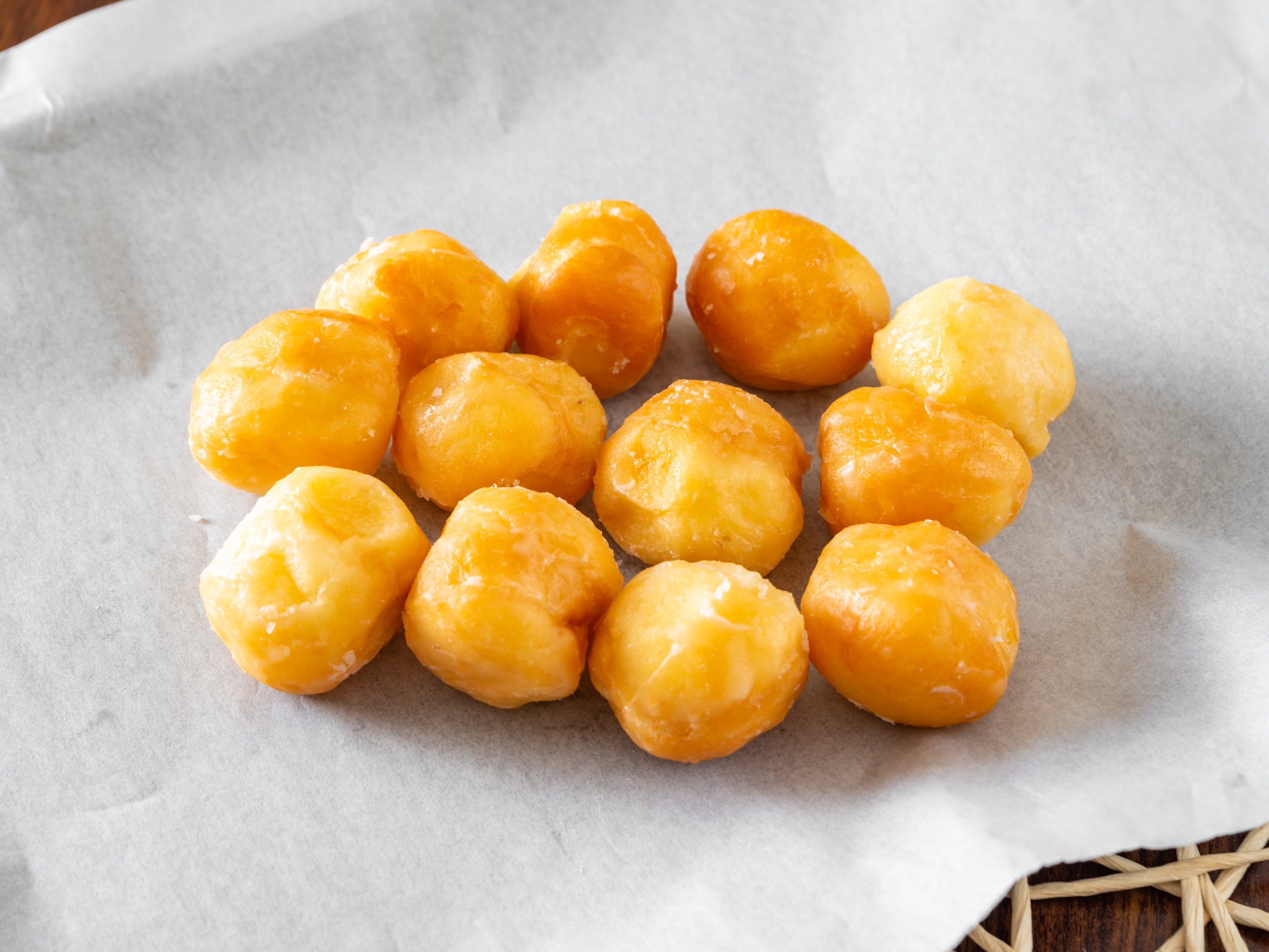 Order Large Donut Holes (1Doz) food online from Happy Donut store, Kent on bringmethat.com