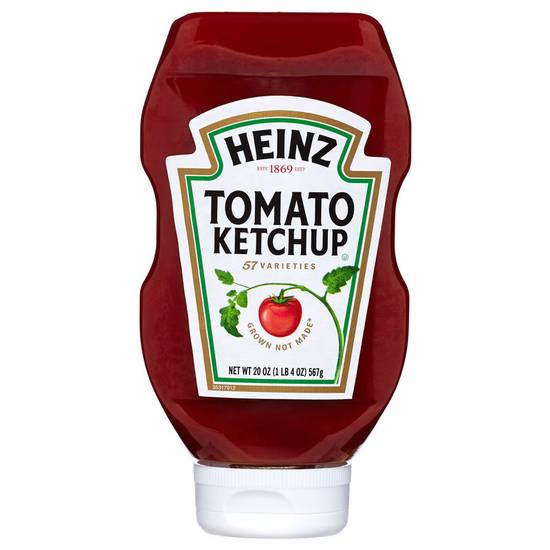 Order Heinz Original Tomato Ketchup 20oz food online from Everyday Needs by Gopuff store, Stamford on bringmethat.com