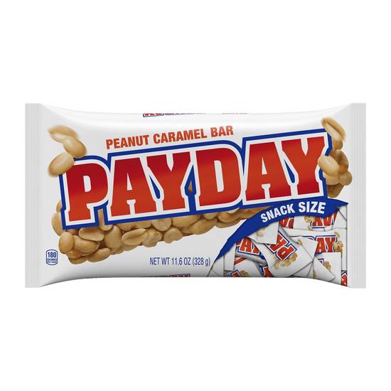 Order PAYDAY Peanut Caramel Snack Size Candy Bars, 11.6 OZ food online from CVS store, FALLBROOK on bringmethat.com