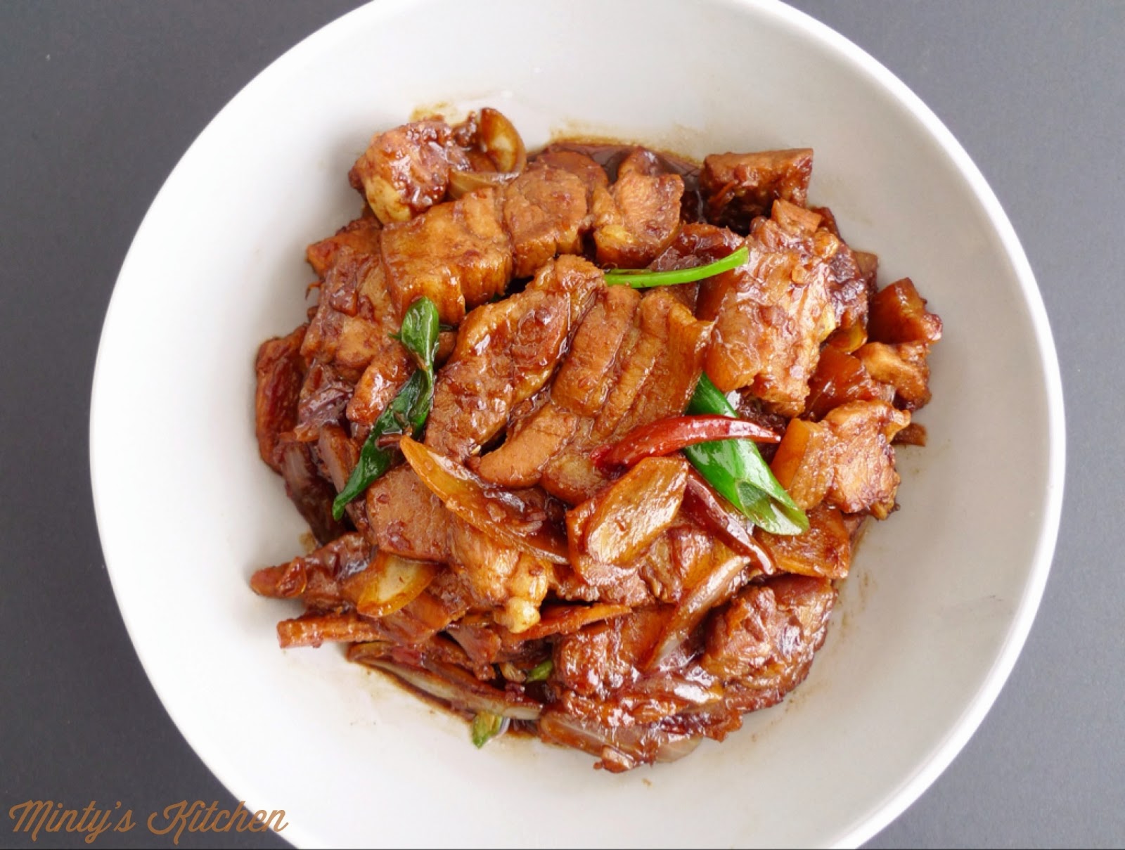 Order 54. Twice Cooked Pork food online from Szechwan Inn store, Canoga Park on bringmethat.com