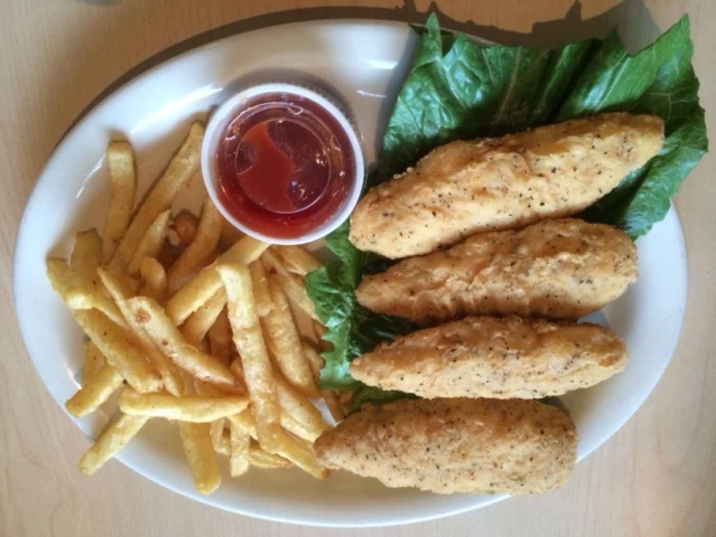 Order Chicken Tender and Fries food online from Adam's Pizza & Grill store, Jamestown on bringmethat.com