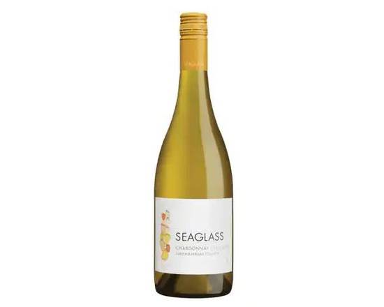 Order Seaglass Chardonnay, 750mL wine (13.5% ABV) food online from Tenderloin Liquor store, San Francisco on bringmethat.com