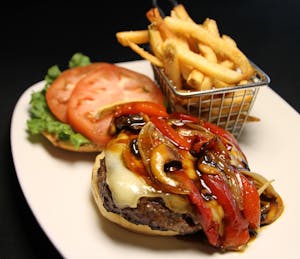 Order Viana Burger food online from Marco Polo's store, Westbury on bringmethat.com