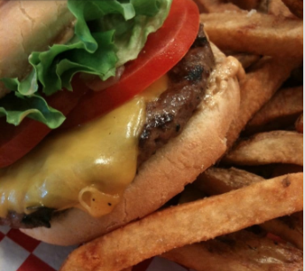 Order Kid's Small Mouth Burger food online from Big Mouth Burgers store, San Bruno on bringmethat.com