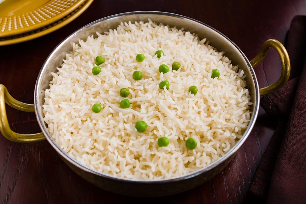 Order Peas Pulav food online from Dhaba indian cuisine store, New York on bringmethat.com