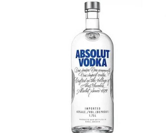 Order Absolut, 750mL vodka (40.0% ABV) food online from Cold Spring Liquor store, Liberty Hill on bringmethat.com