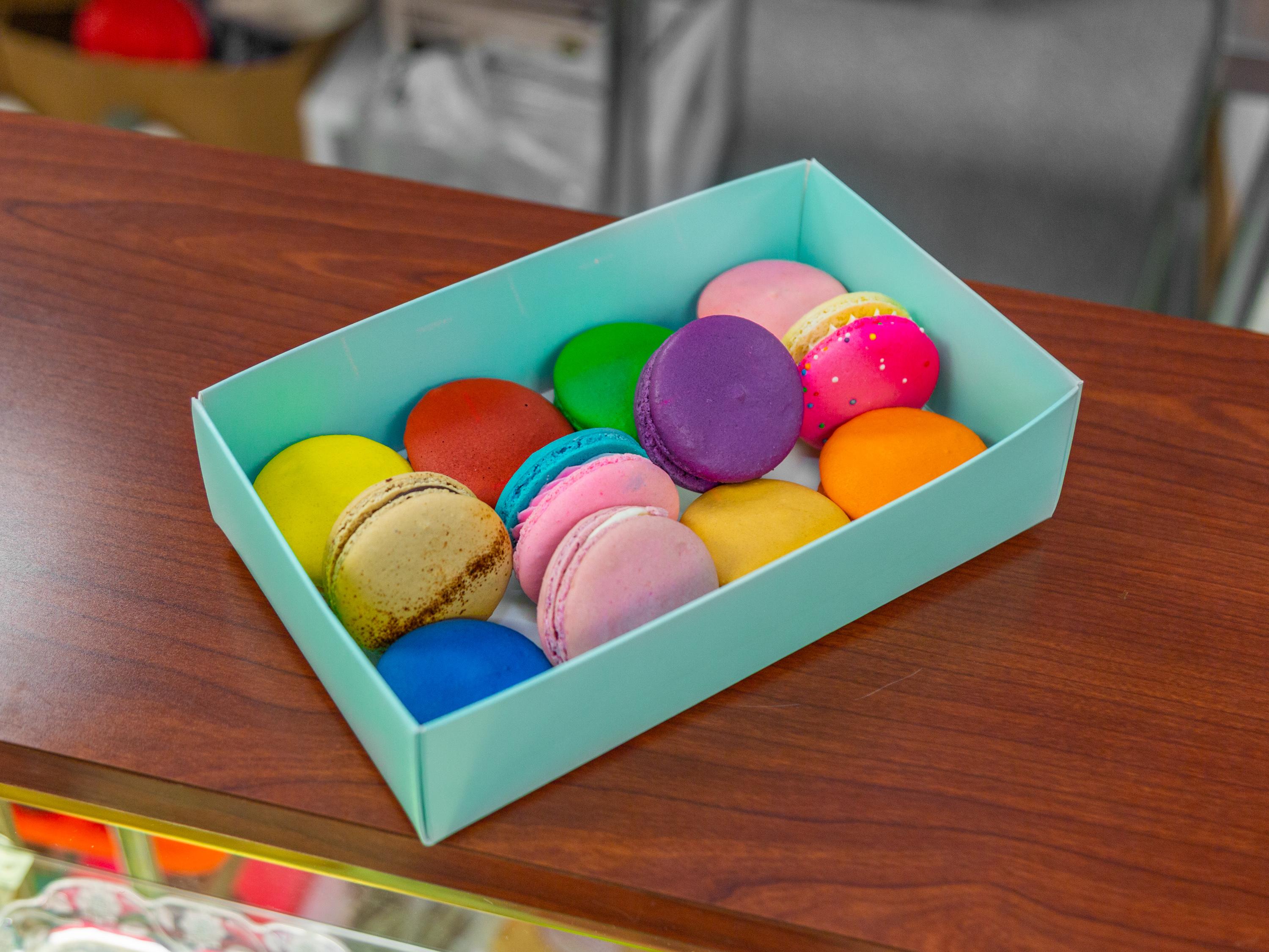 Order Dozen French Macarons food online from Short & Sweet -Tasty Treats store, Frankfort on bringmethat.com