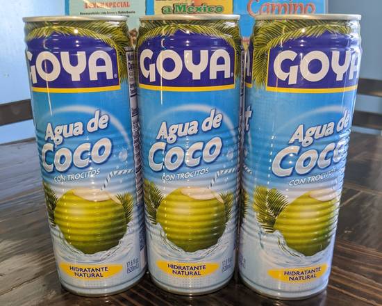 Order Agua de coco / coconut water food online from El Camino Feliz store, Paterson on bringmethat.com