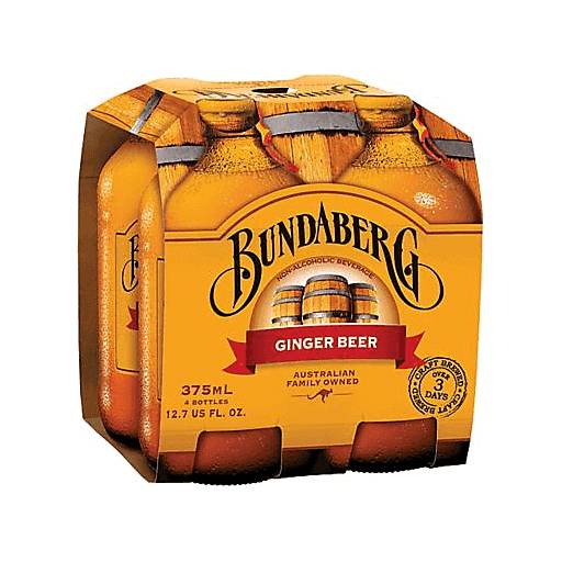 Order Bundaberg Ginger Beer (4PK 375 ML) 19893 food online from Bevmo! store, Albany on bringmethat.com