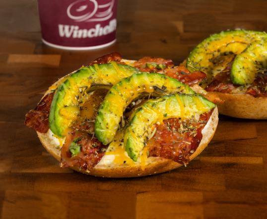 Order Bacon Avocado Melt food online from Winchell Donuts store, Salinas on bringmethat.com