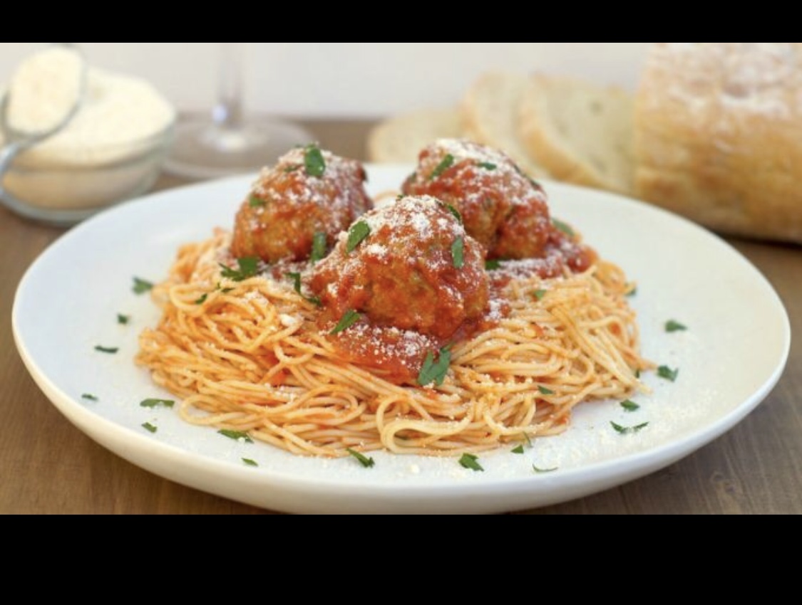 Order Pasta with Meatball food online from Pizza Boli's store, Alexandria on bringmethat.com