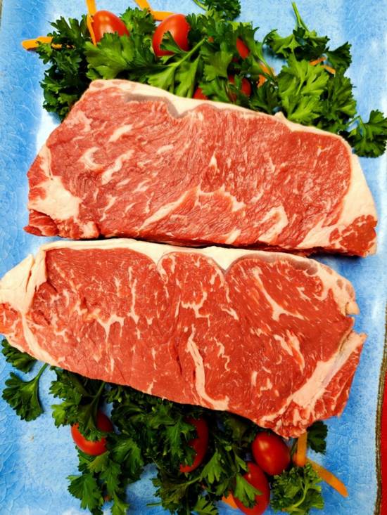 Order Boneless Shell Steak (16 oz) food online from Cow Palace Butcher Shop store, Middle Island on bringmethat.com