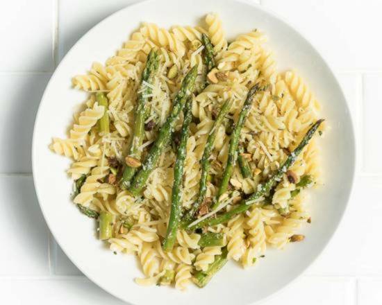 Order Fusilli with Asparagus and Lemon Cream food online from Pastini store, Eugene on bringmethat.com