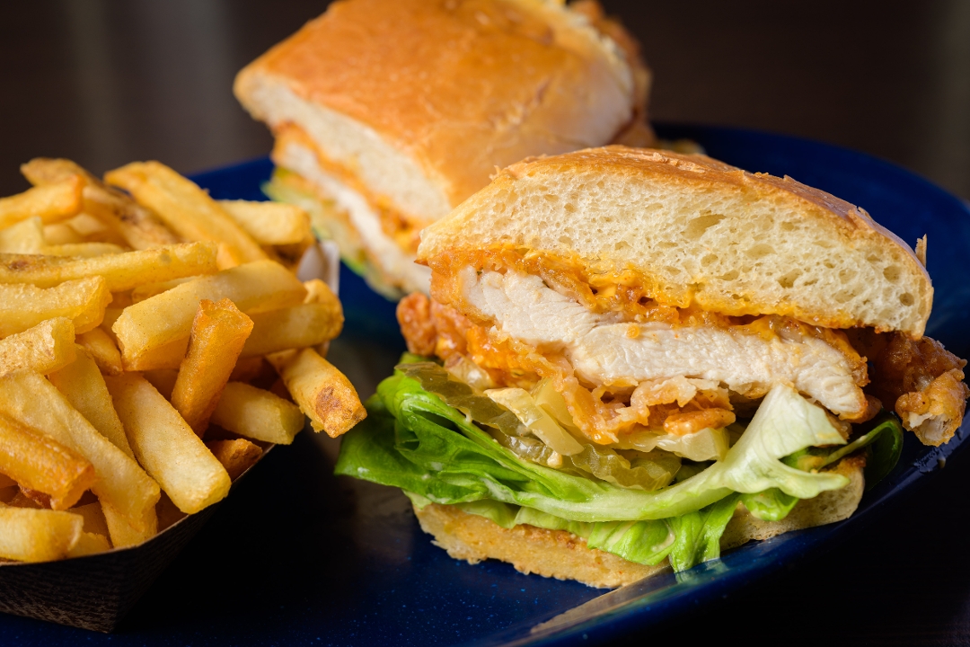 Order Fried Chicken Sandwich food online from Blue Rock BBQ store, San Jose on bringmethat.com