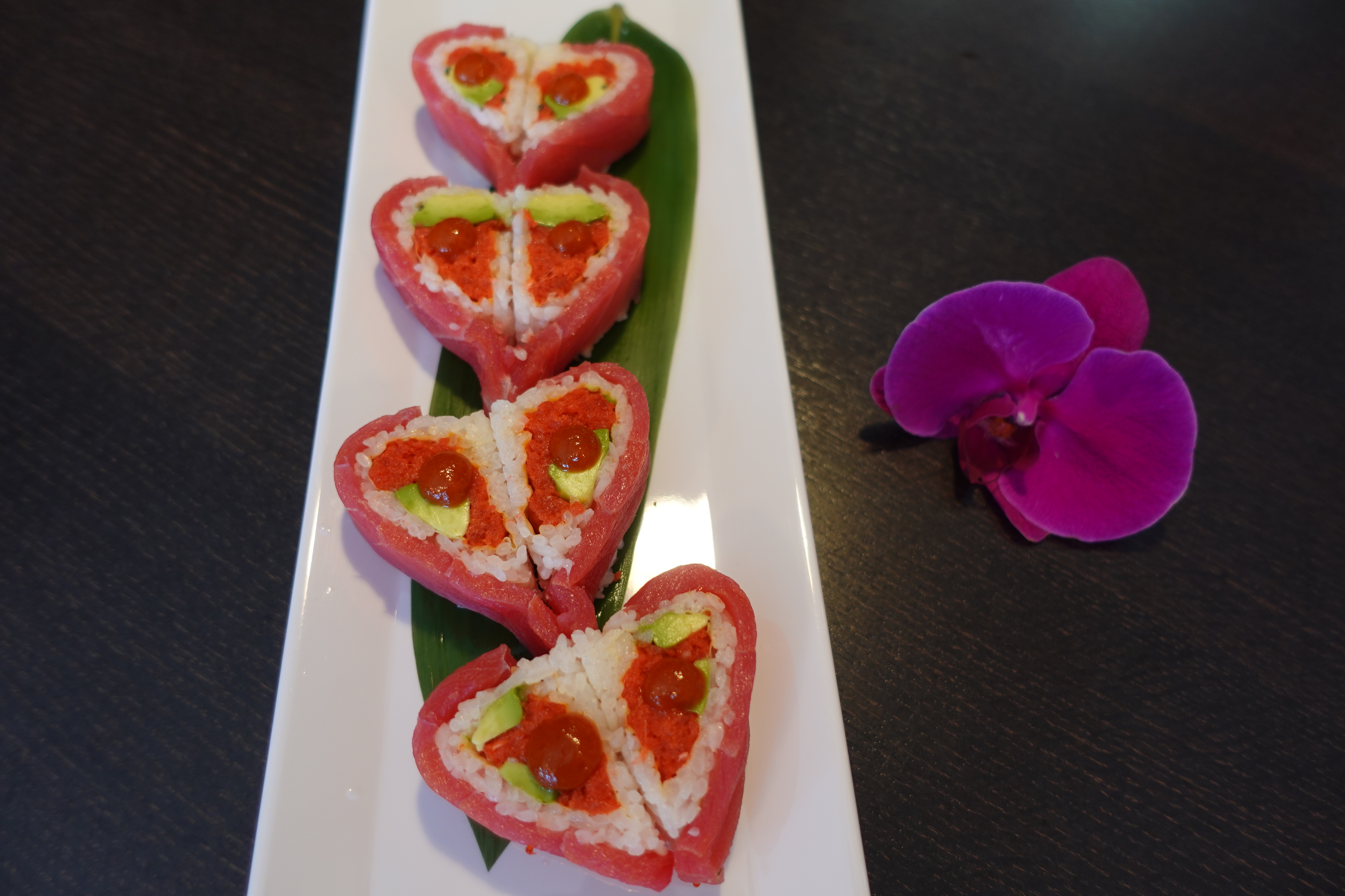 Order Valentine’s Roll food online from Sake Roll Sushi Bar store, Glendora on bringmethat.com