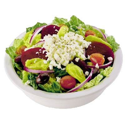Order Greek Salad - Small food online from Cottage Inn Pizza store, Mt Pleasant on bringmethat.com