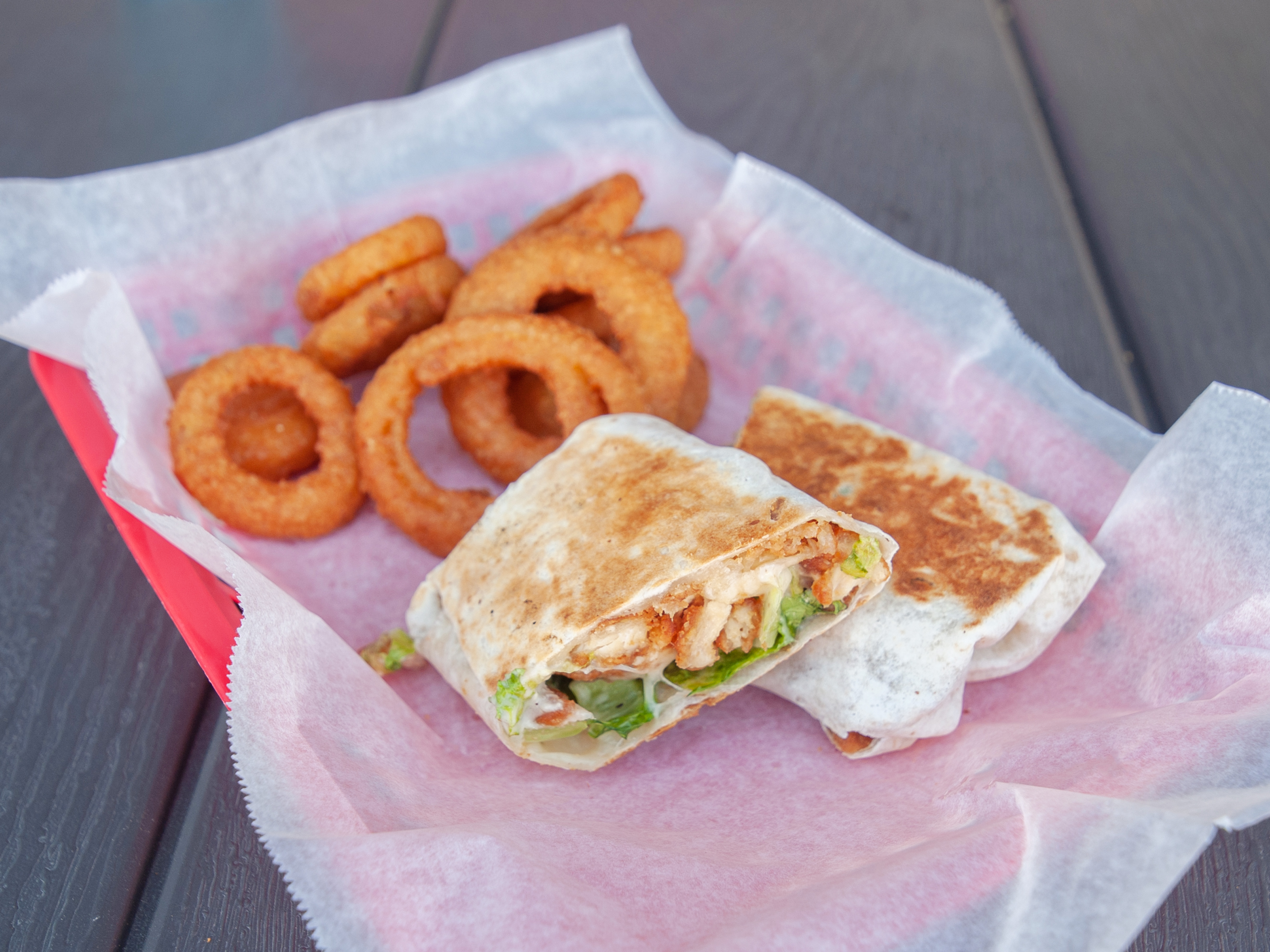Order Chicken Caesar Wrap food online from Suttons At The Wrike store, Graham on bringmethat.com