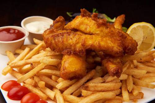 Order Fish and Chips food online from Mocha Bleu store, Teaneck on bringmethat.com