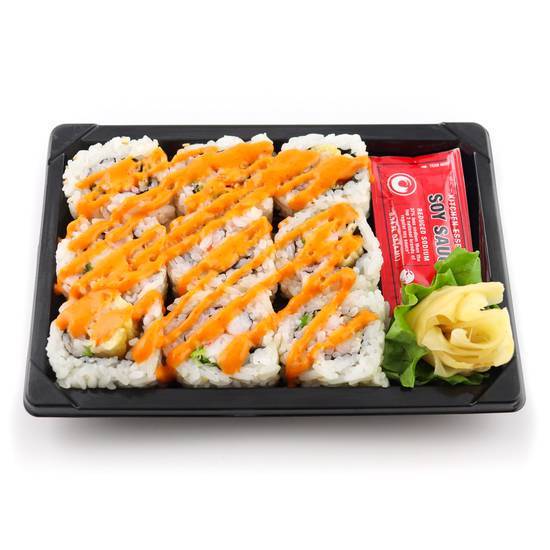 Order Shrimp Tempura Kabuki Roll  food online from Genji Sushi store, Campbell on bringmethat.com
