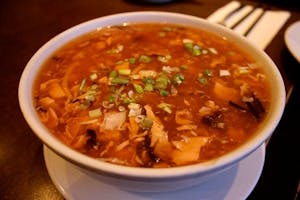 Order Hot & Sour Soup food online from Royal Stix Restaurant store, Fayetteville on bringmethat.com