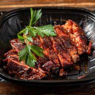 Order Rib Tips (1 Pound) food online from Sharko'S Bbq store, Naperville on bringmethat.com