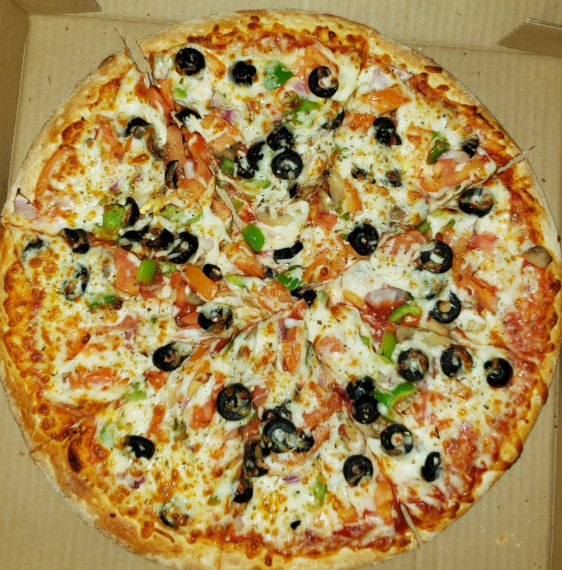 Order 3 X-Large Pizza Party Special food online from Pizza Mart store, Baltimore on bringmethat.com