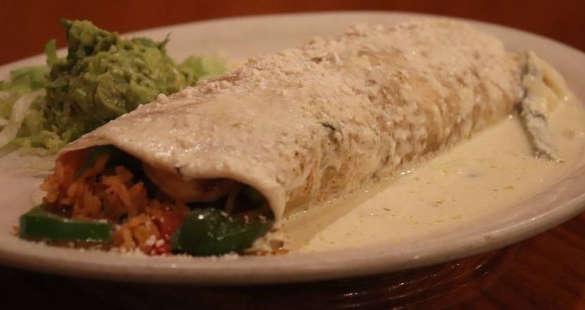 Order Burrito del Mar food online from El Rey Azteca Mexican Restaurant store, Wilkes-Barre on bringmethat.com