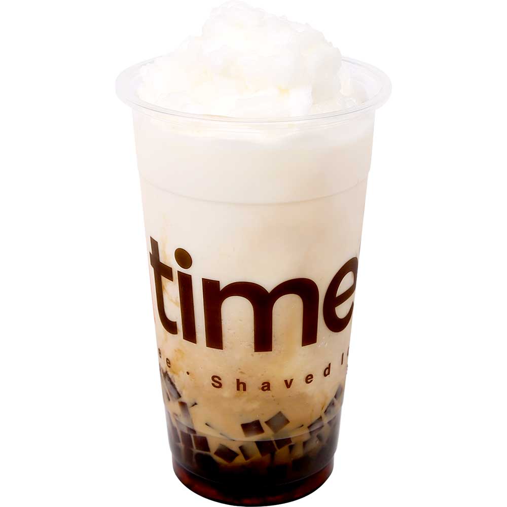 Order #5 Frosty Milk with Espresso, Honey Boba and Coffee Jelly food online from Boba Time store, Los Angeles on bringmethat.com