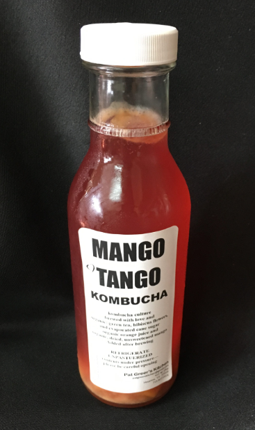 Order Mango Tango Kombucha food online from Pat Greer's Kitchen store, Houston on bringmethat.com